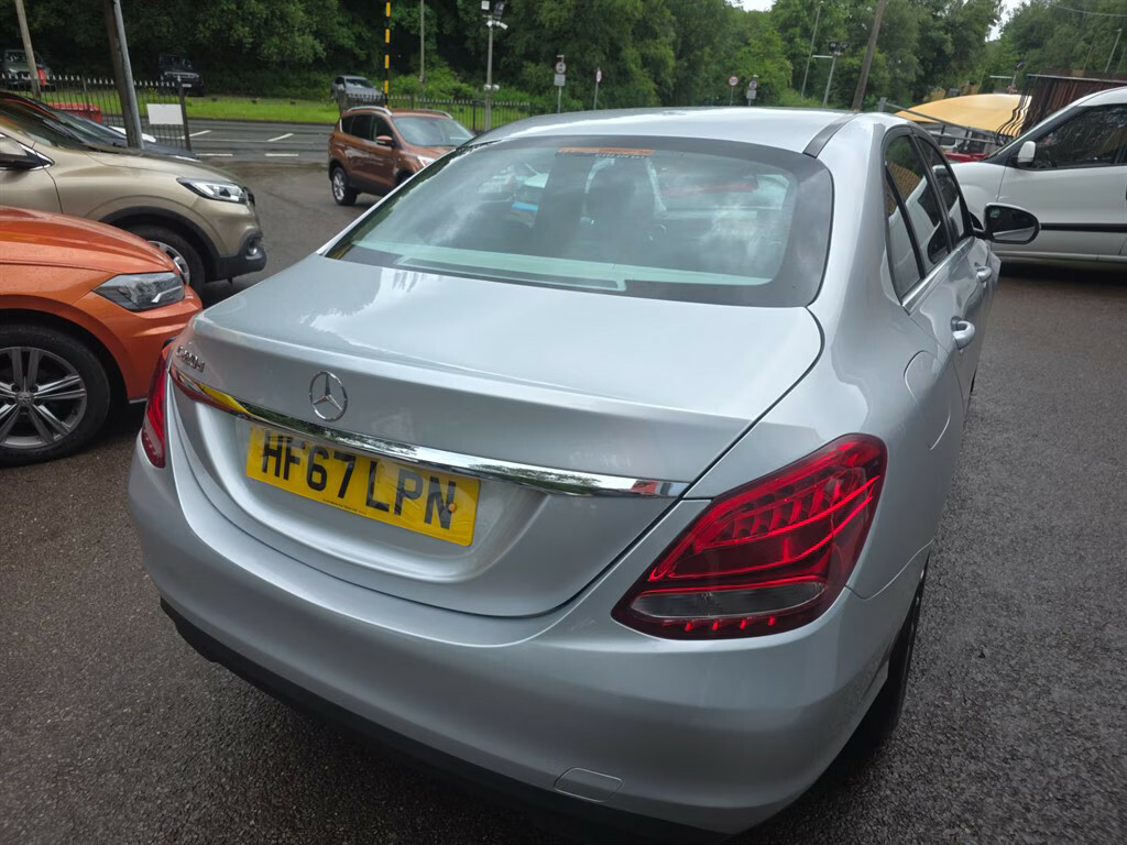 Mercedes-Benz C Class C220d Se 9G-tronic Saloon HF67LPN Silver #6