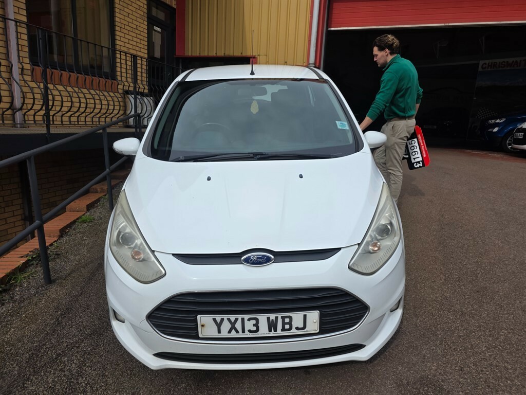 Ford B-Max Zetec Tdci Mpv White #2