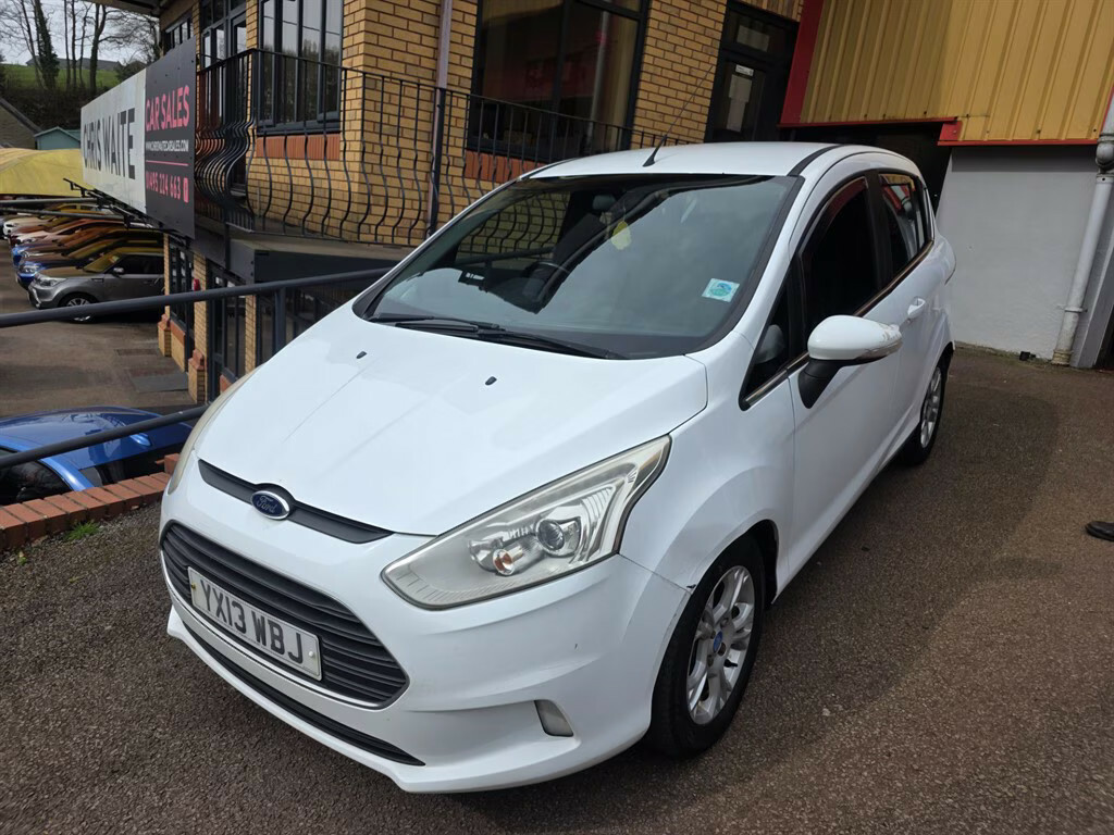 Ford B-Max Zetec Tdci Mpv White