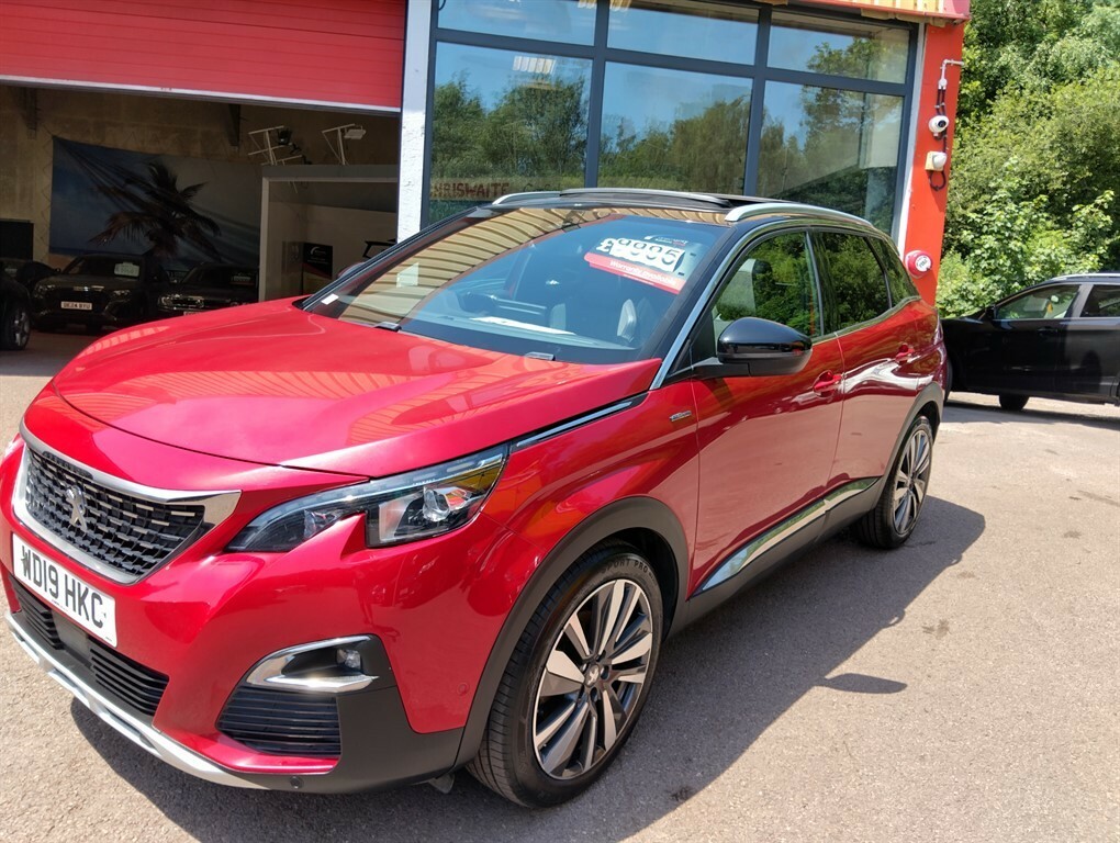 Peugeot 3008 S S Gt Line Hatchback WD19HKC Red