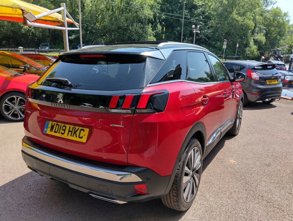 Peugeot 3008 S S Gt Line Hatchback WD19HKC Red #6