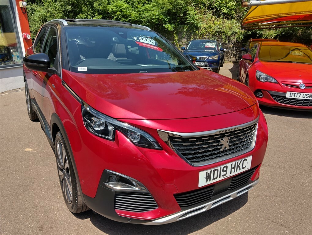Peugeot 3008 S S Gt Line Hatchback WD19HKC Red #2