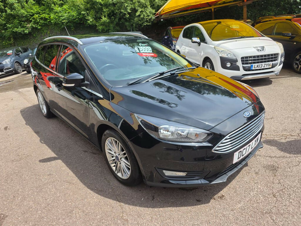 Ford Focus 1.5 Tdci 120 Zetec Edition Estate Manua Black