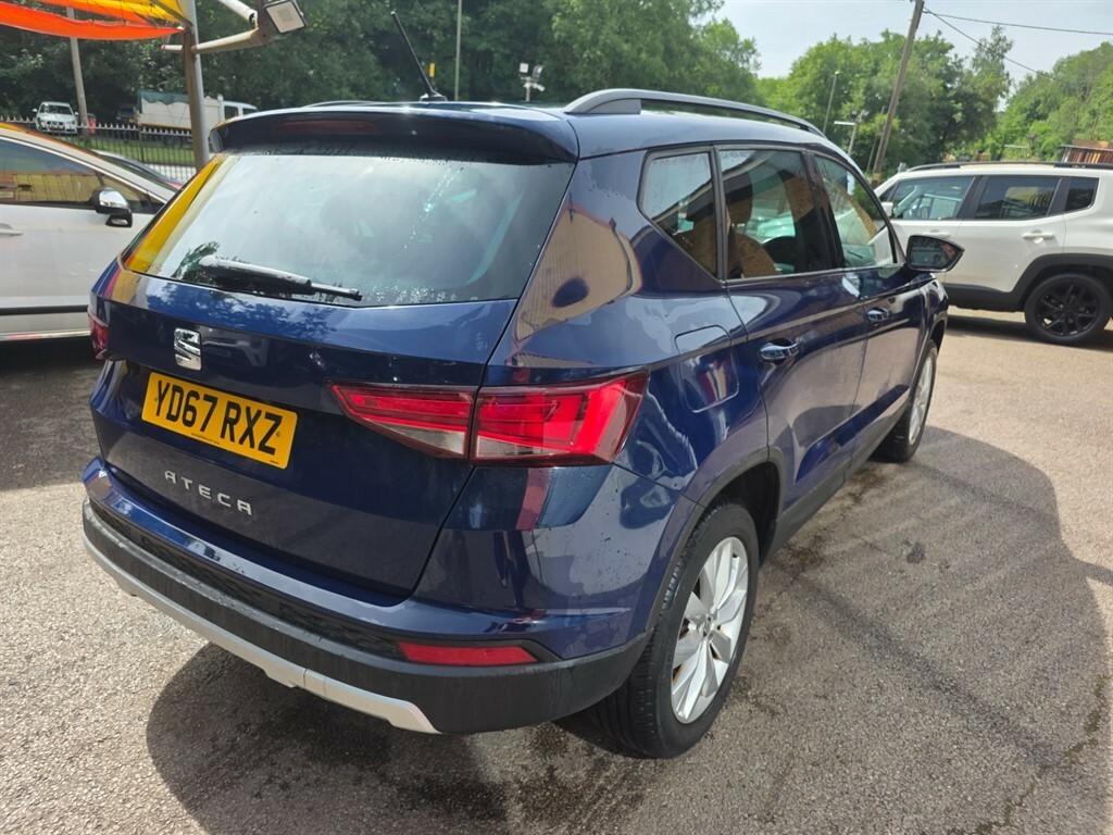 Seat Ateca Tsi Ecomotive Se Hatchback Blue #4