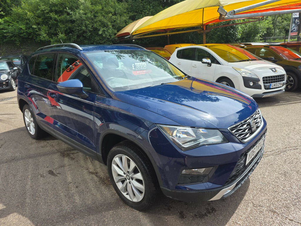 Seat Ateca Tsi Ecomotive Se Hatchback Blue #3