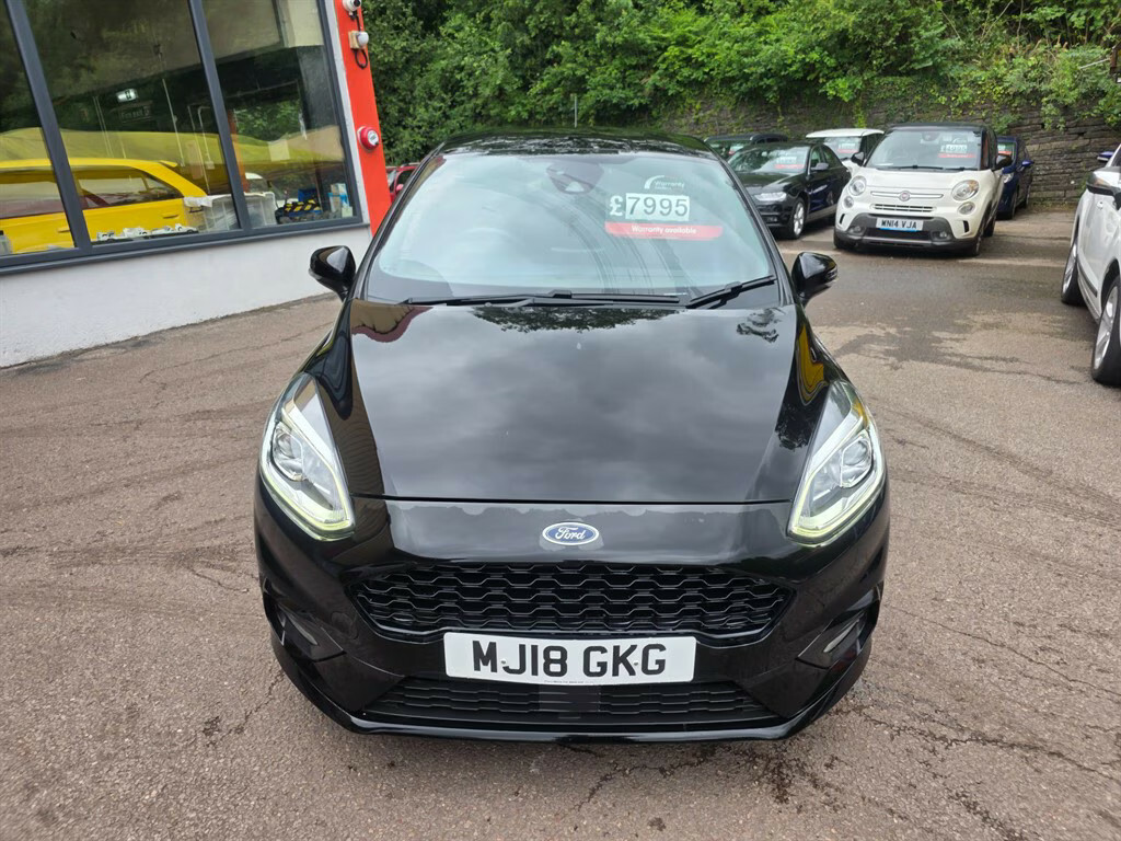 Ford Fiesta St-line Hatchback MJ18GKG Black #2