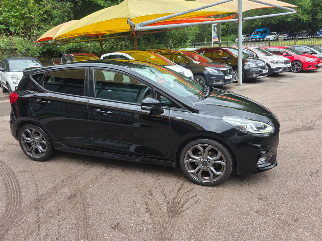Ford Fiesta St-line Hatchback MJ18GKG Black #4