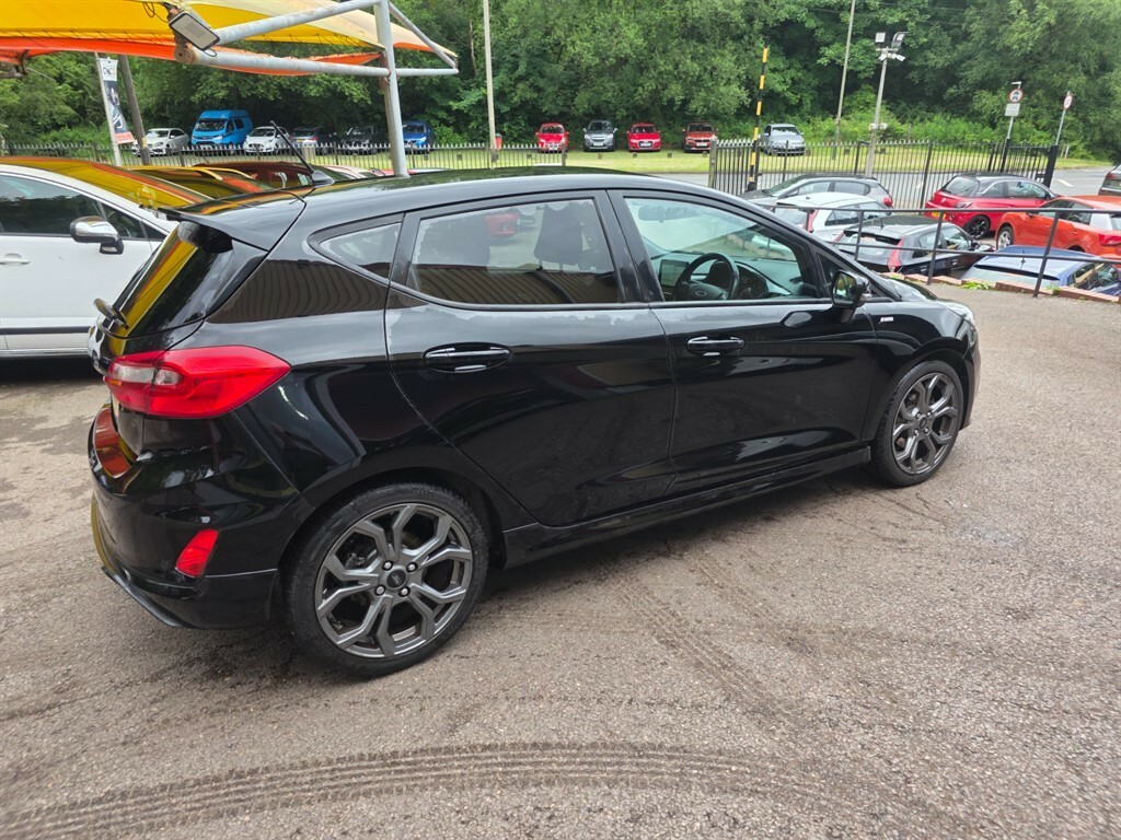 Ford Fiesta St-line Hatchback MJ18GKG Black #6