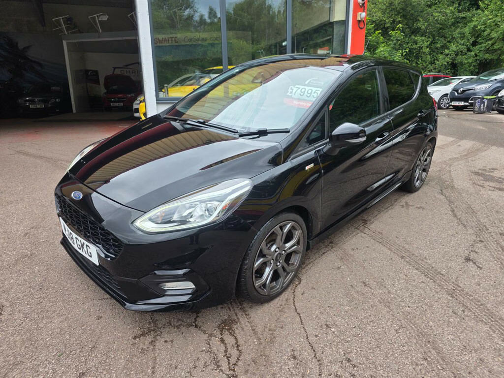 Ford Fiesta St-line Hatchback MJ18GKG Black