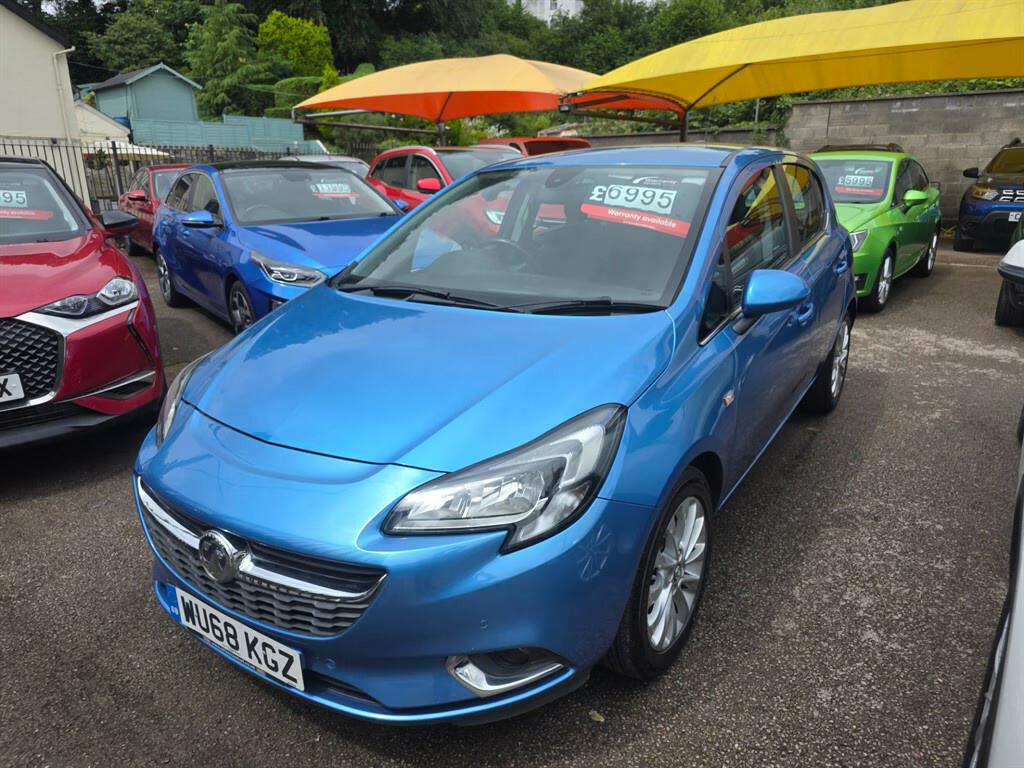 Vauxhall Corsa 1.4 75 Se Nav Hatchback WU68KGZ Blue