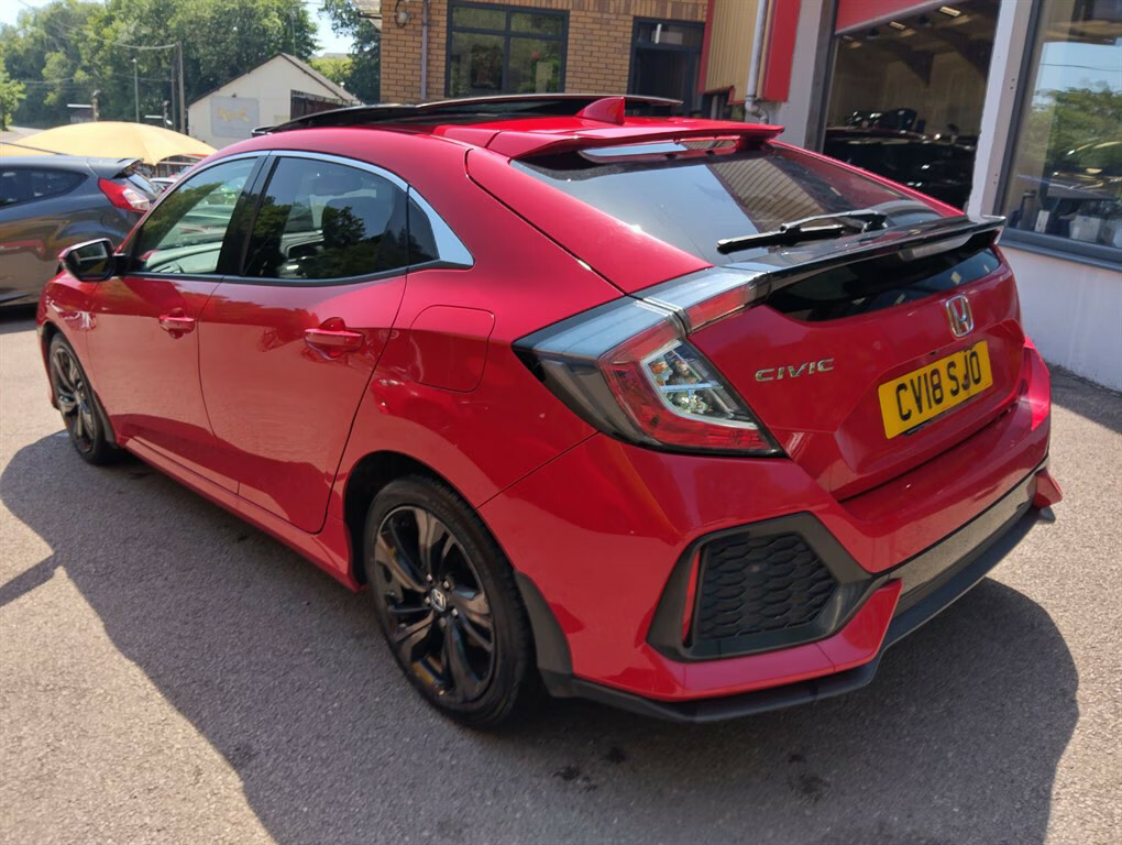 Honda Civic I-dtec Ex Hatchback Red #6
