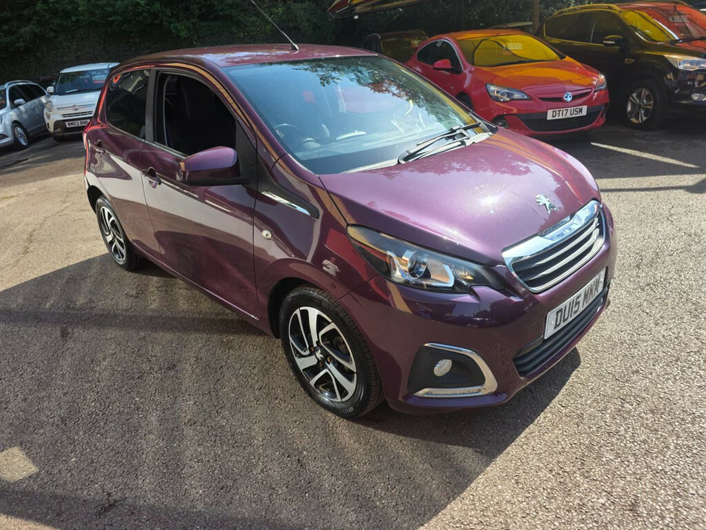 Peugeot 108 1.0 Vti 68 Bhp Active Etg Purple #10