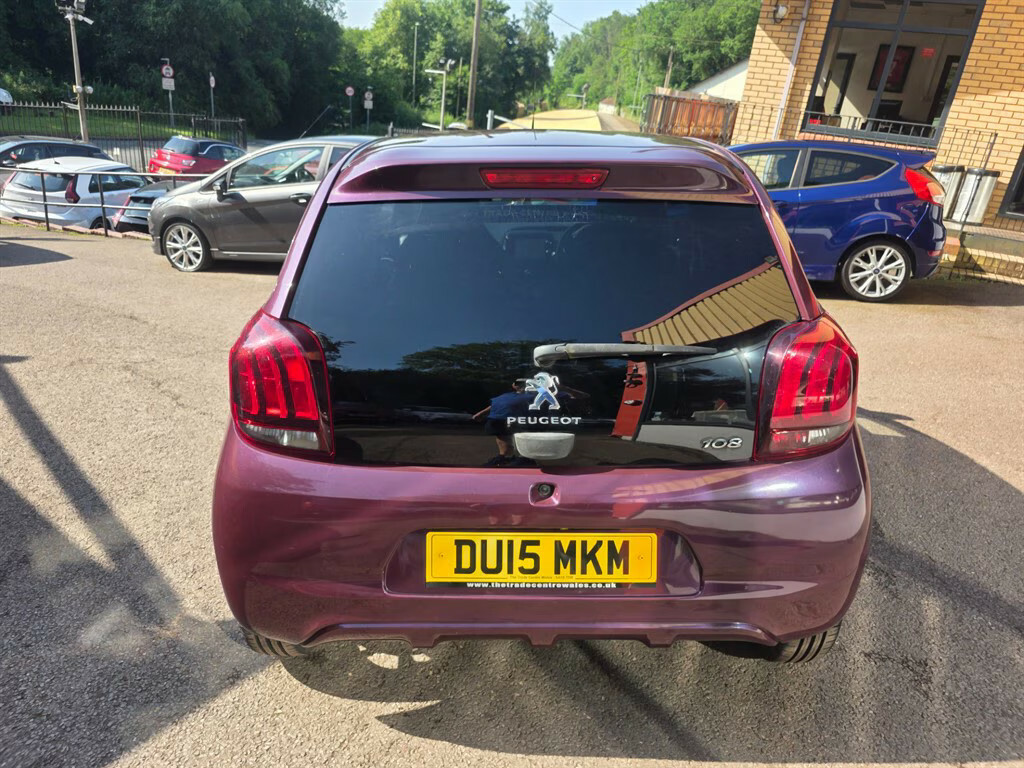 Peugeot 108 Allure Hatchback Purple #6