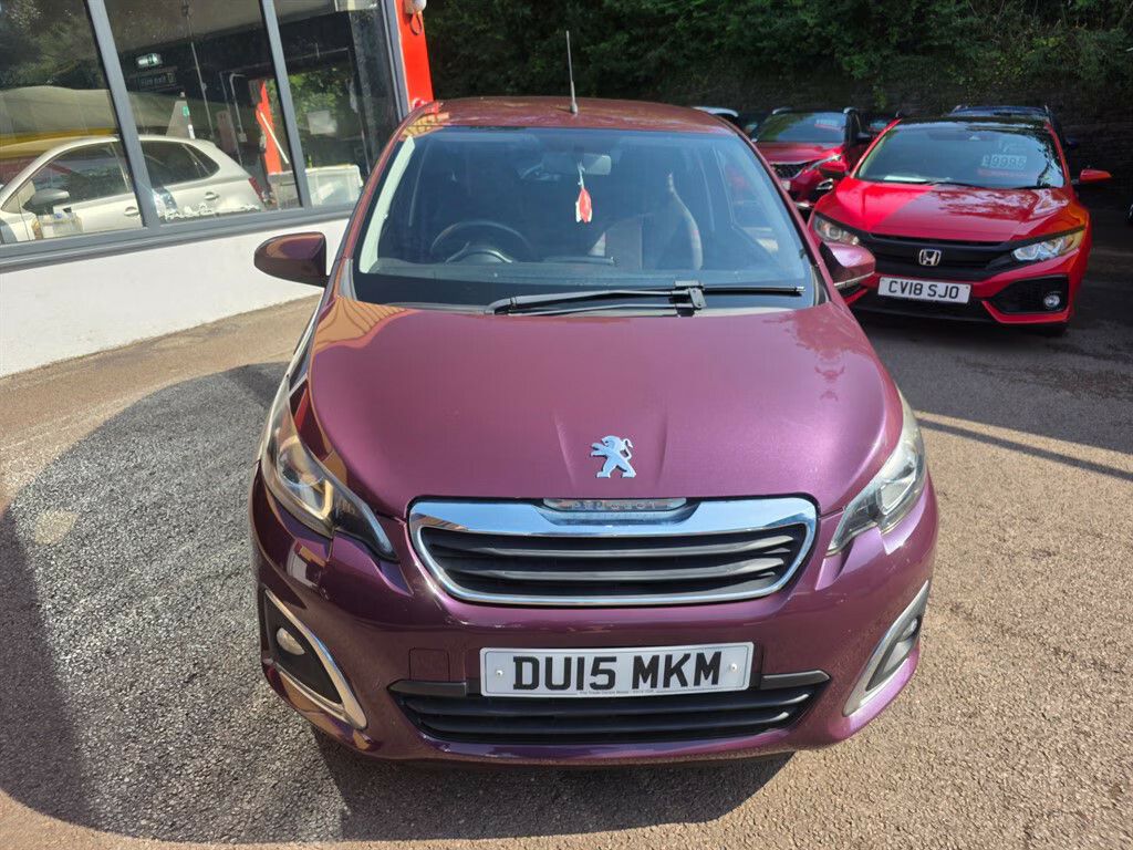 Peugeot 108 Allure Hatchback Purple #2