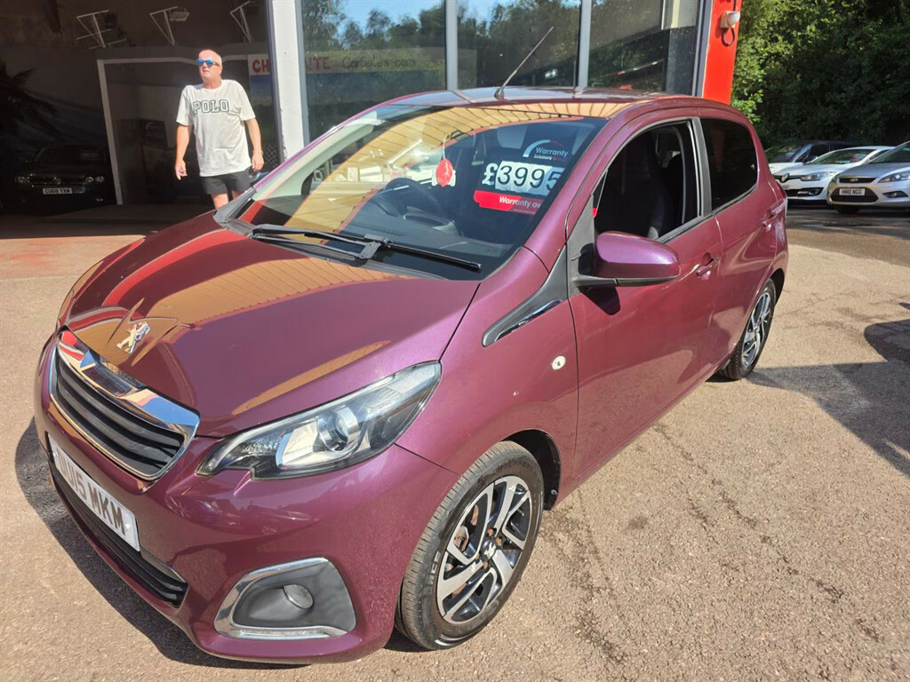 Peugeot 108 1.0 Vti 68 Bhp Active Etg Purple #12