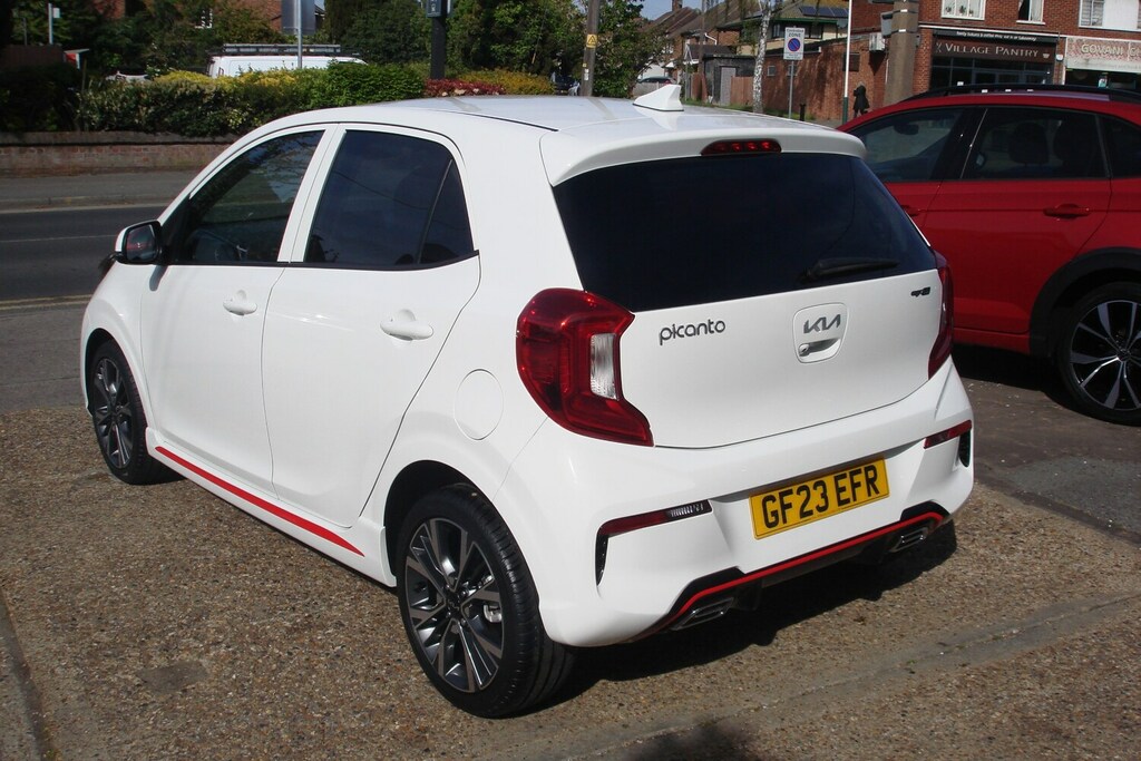 Kia Picanto 1.0 Gt-line White #3