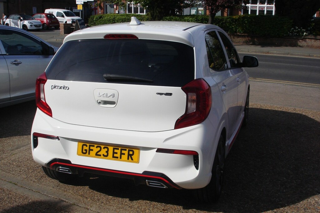 Kia Picanto 1.0 Gt-line White #5