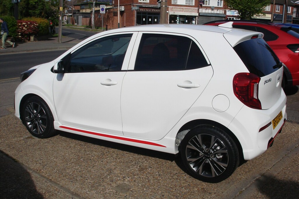Kia Picanto 1.0 Gt-line White #2