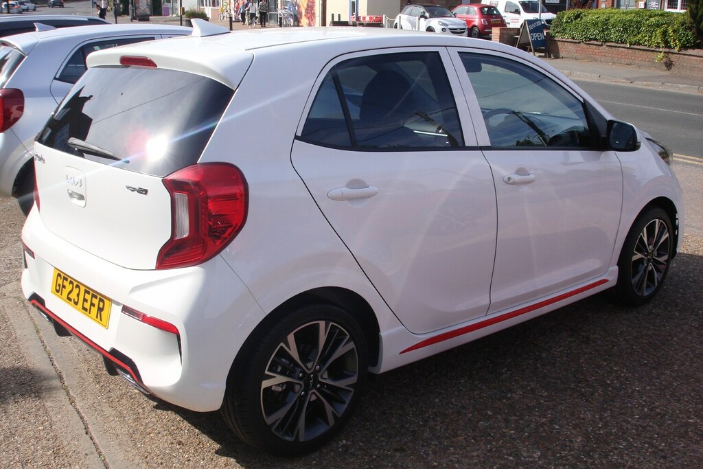 Kia Picanto 1.0 Gt-line White #6