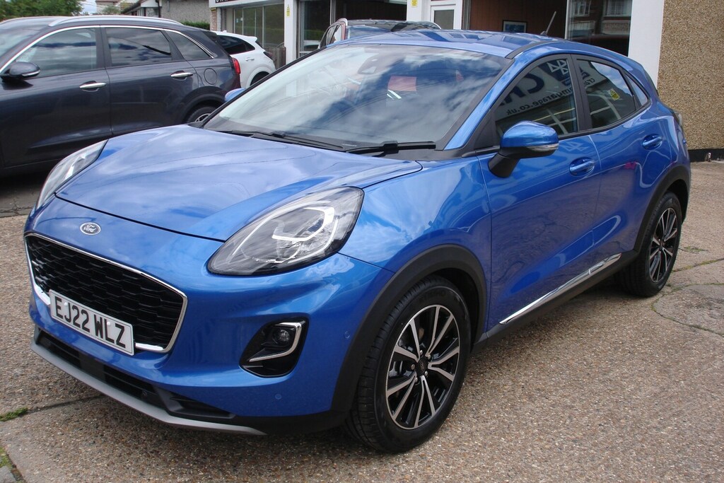 Ford Puma 1.0 Ecoboost Hybrid Mhev Titanium Blue