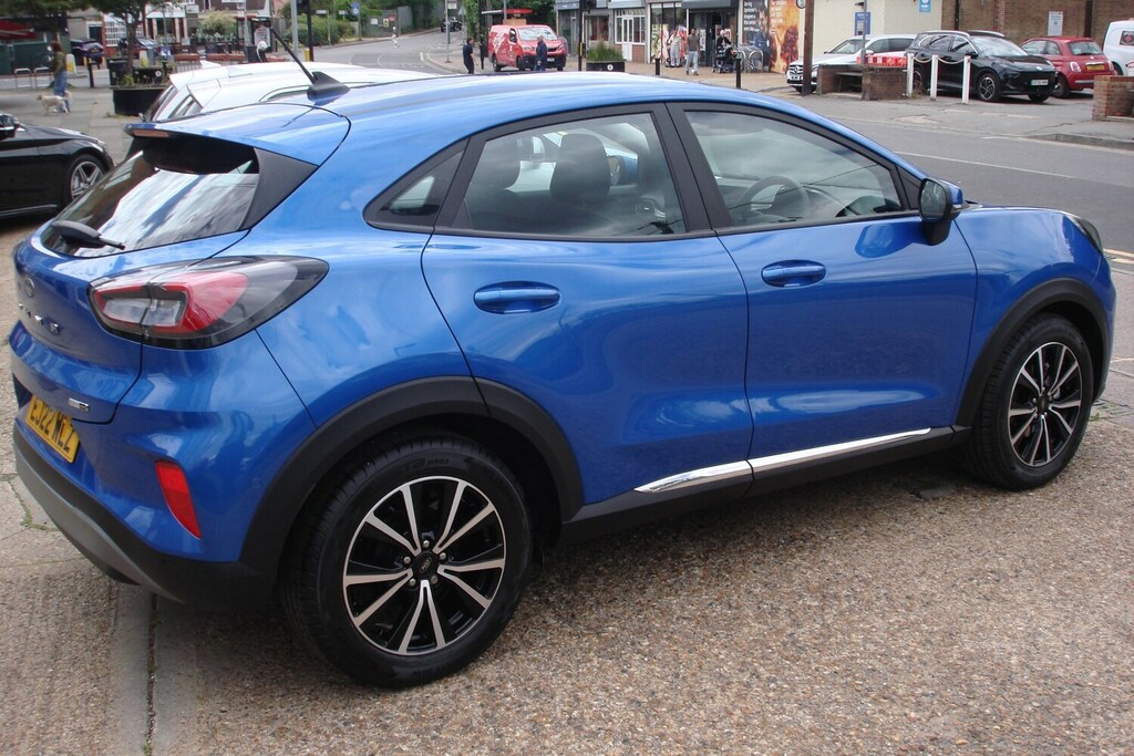 Ford Puma 1.0 Ecoboost Hybrid Mhev Titanium EJ22WLZ Blue #6