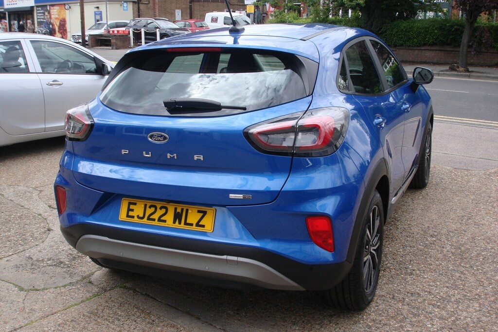 Ford Puma 1.0 Ecoboost Hybrid Mhev Titanium EJ22WLZ Blue #5