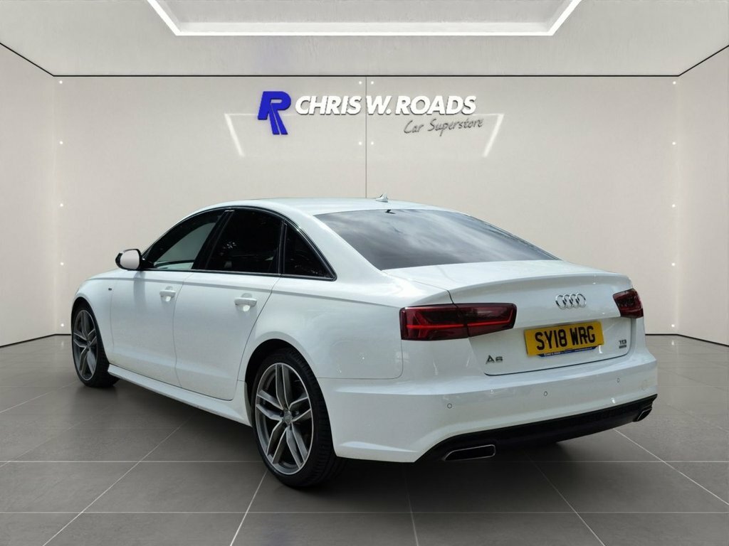Audi A6 Saloon 2L Black Edition White #2