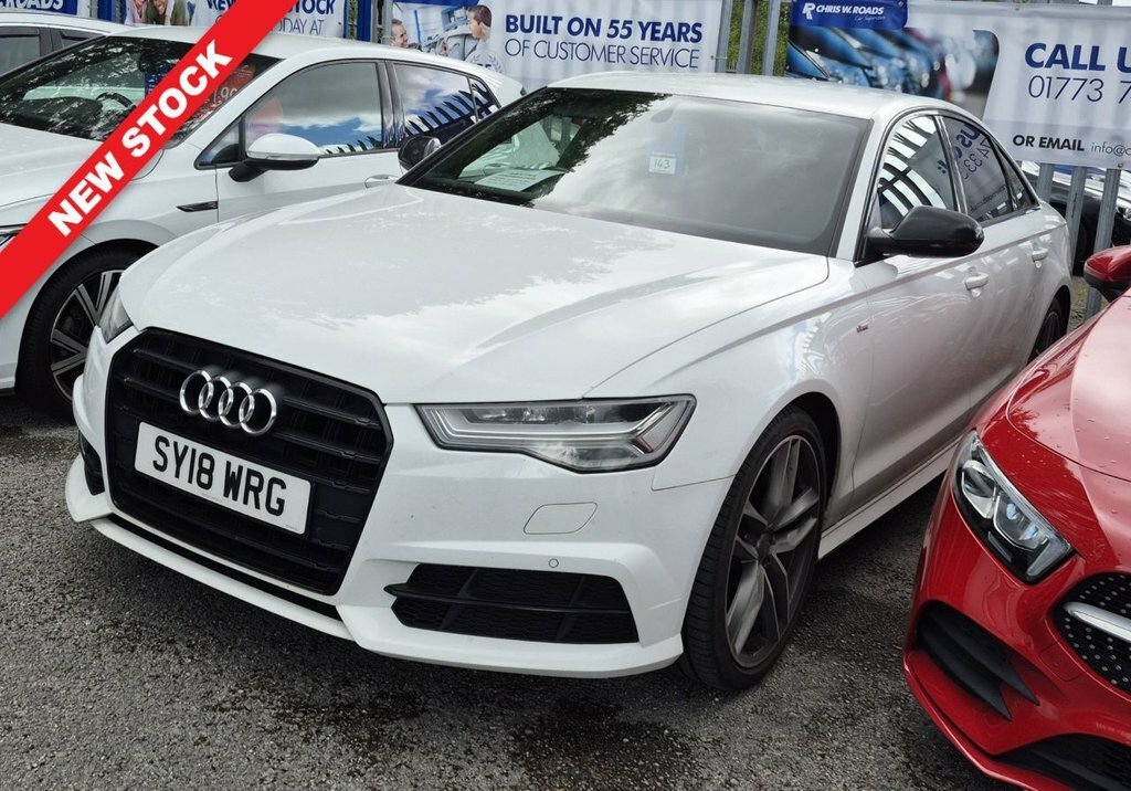 Audi A6 Saloon 2L Black Edition White