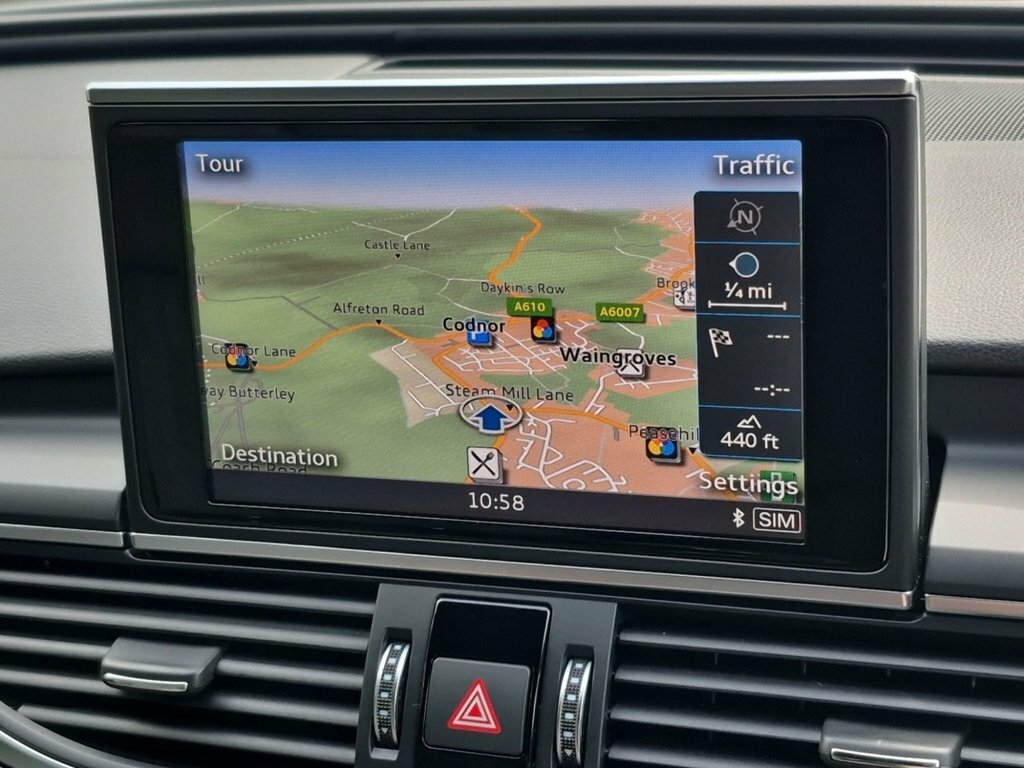 Audi A6 Saloon 2L Black Edition White #3