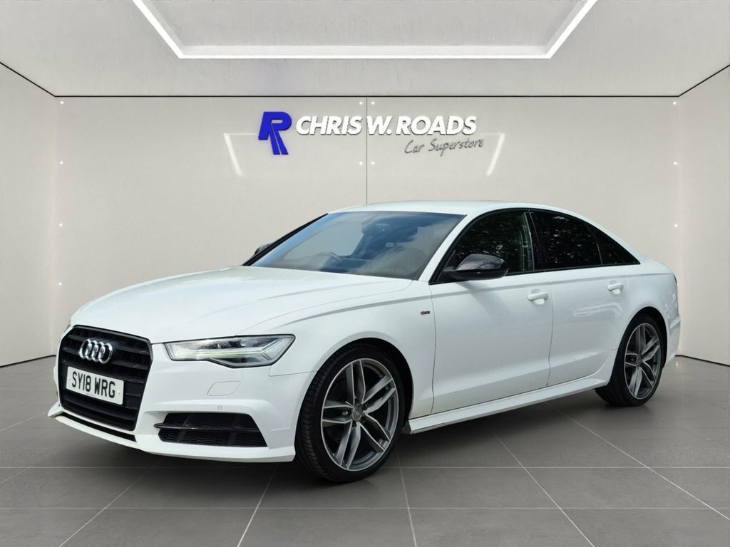 Audi A6 Saloon 2L Black Edition White #5