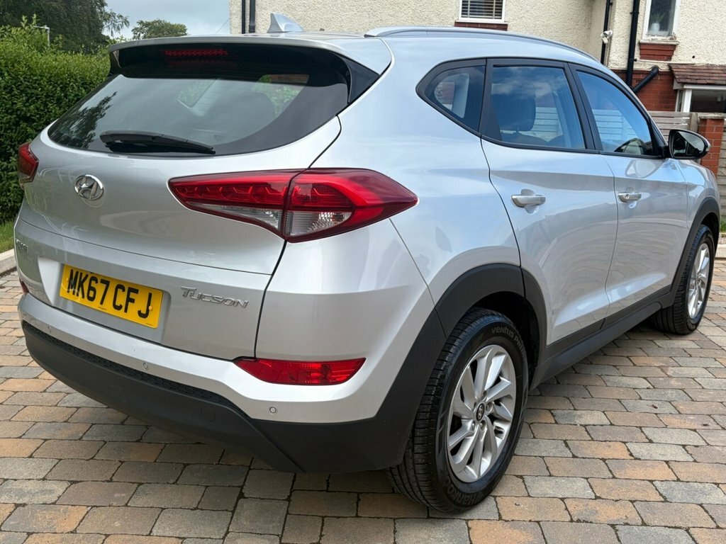 Hyundai Tucson 1.7L Se Nav MK67CFJ Silver #6