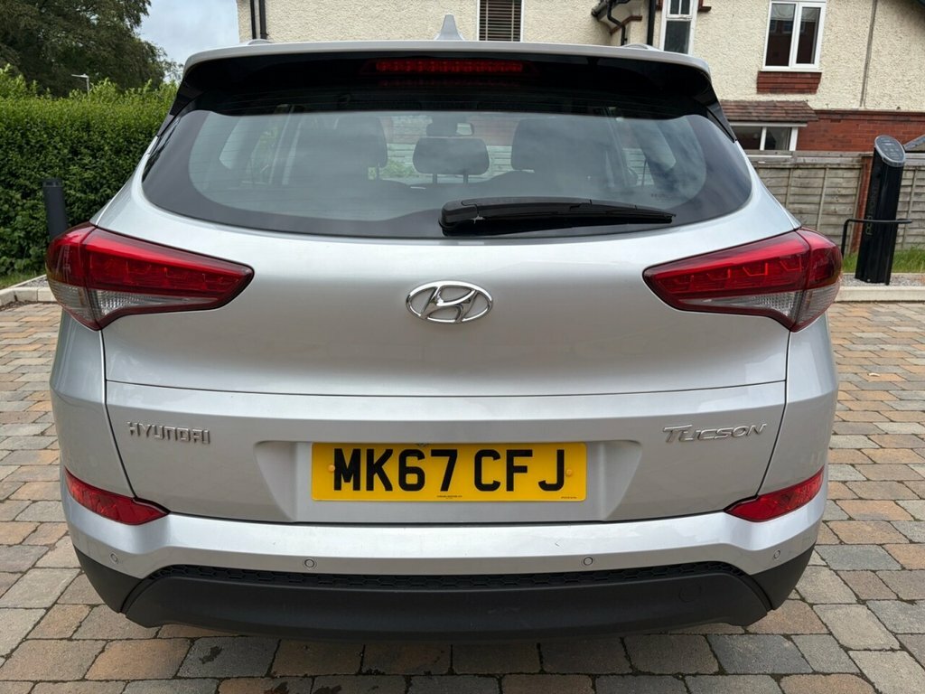 Hyundai Tucson 1.7L Se Nav MK67CFJ Silver #4