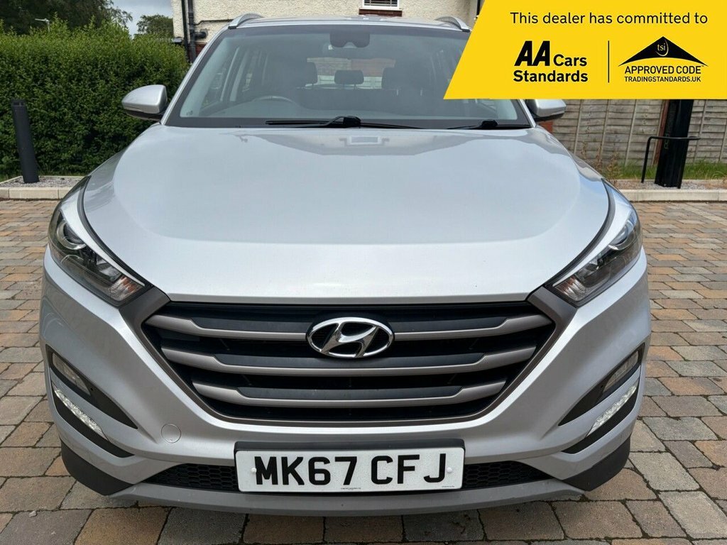 Hyundai Tucson 1.7L Se Nav MK67CFJ Silver #2