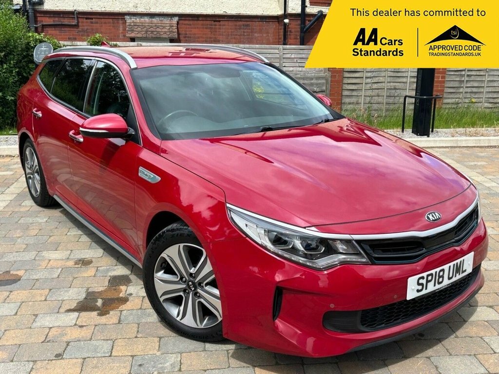 Kia Optima Estate Red
