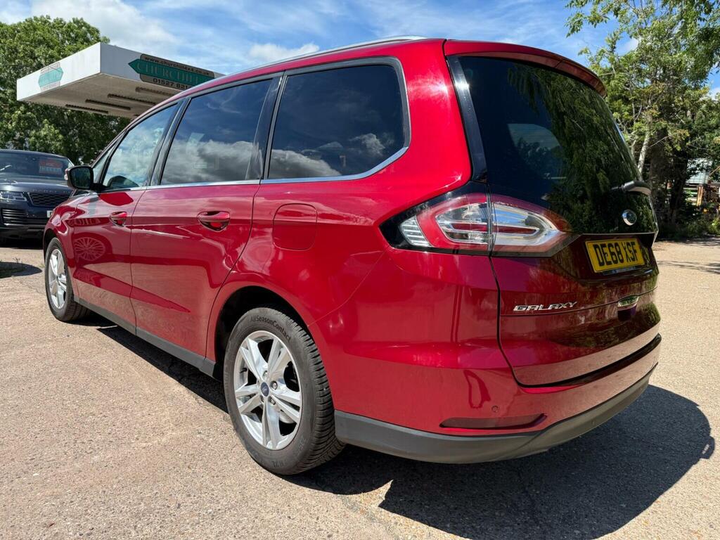 Ford Galaxy 2.0 Ecoblue Titanium Euro 6 Ss Red #4