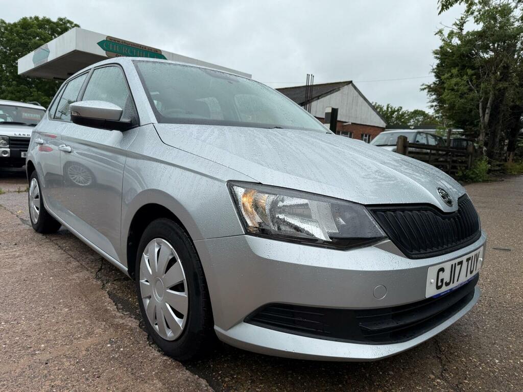 Skoda Fabia 1.0 S Euro 6 Ss Silver