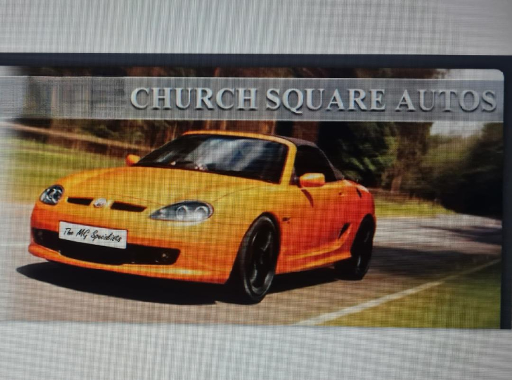 MG MGTF Mgfs. From 4Th July All Our Sales Cars Can Be Vi 