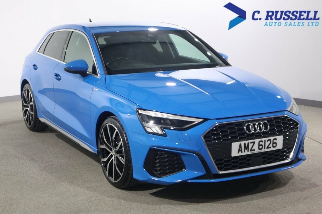 Audi A3 1L S Line AMZ6126 Blue #5