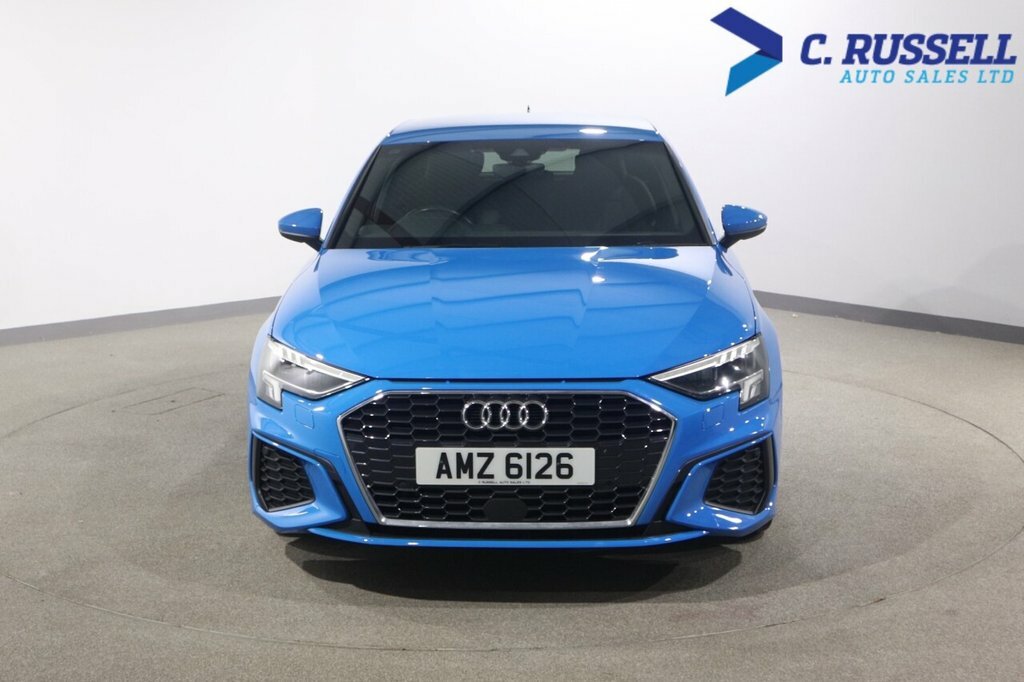 Audi A3 1L S Line AMZ6126 Blue #4
