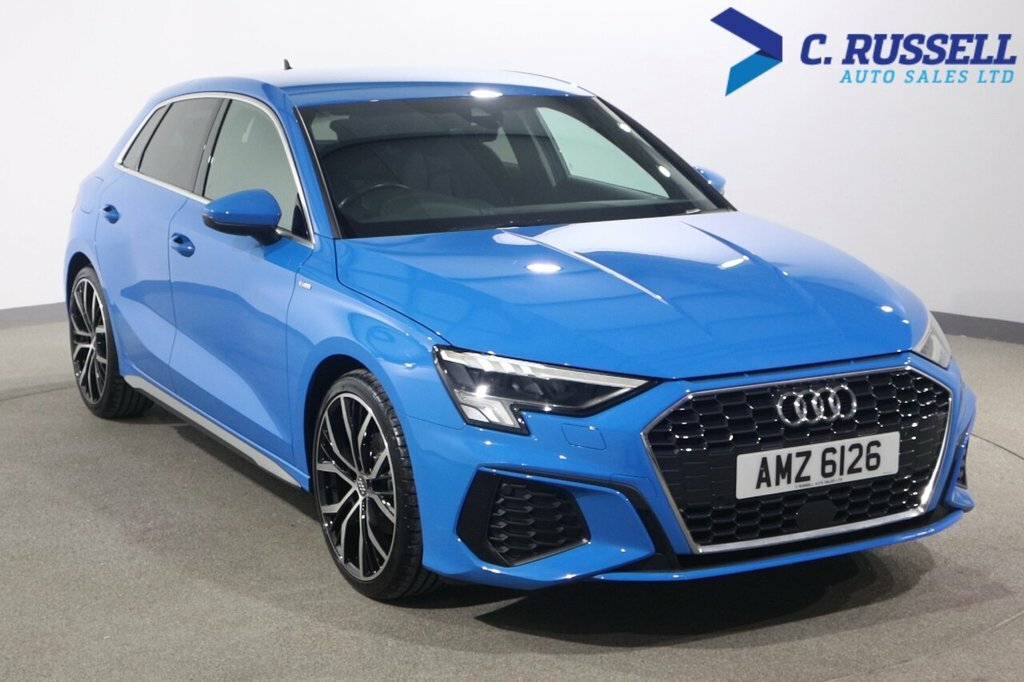 Audi A3 1L S Line AMZ6126 Blue #6
