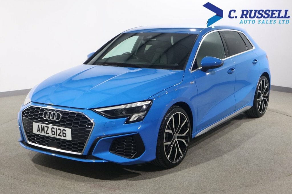 Audi A3 1L S Line Blue