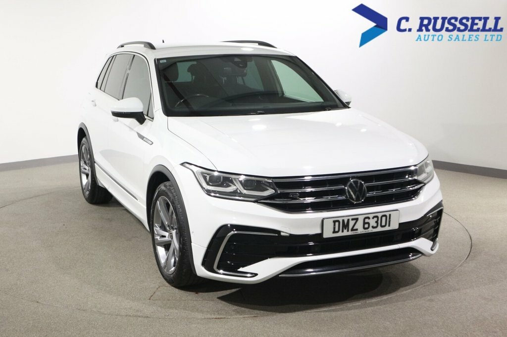 Volkswagen Tiguan 2L R-line Edition DMZ6301 White #6