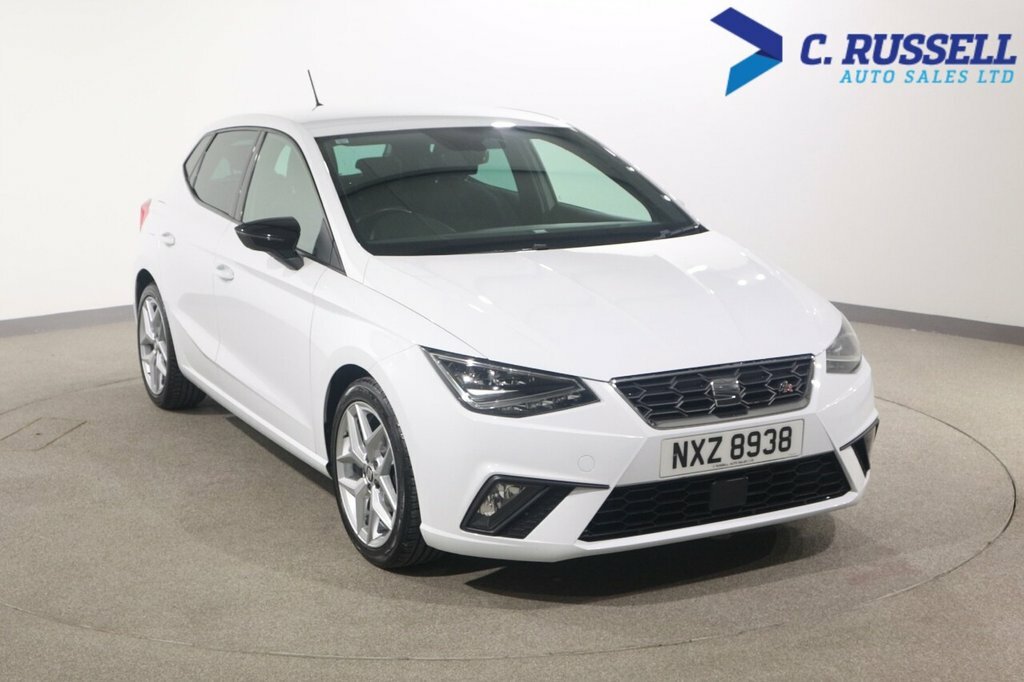 Seat Ibiza 1L Fr NXZ8938 White #4