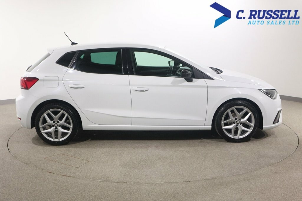 Seat Ibiza 1L Fr NXZ8938 White #6