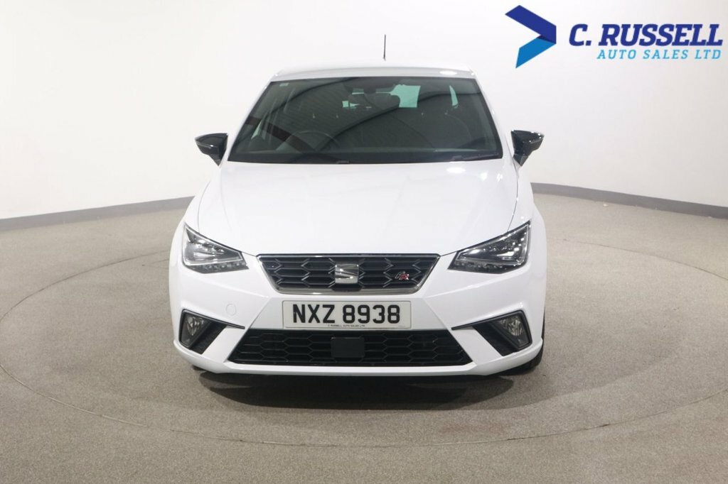 Seat Ibiza 1L Fr NXZ8938 White #3