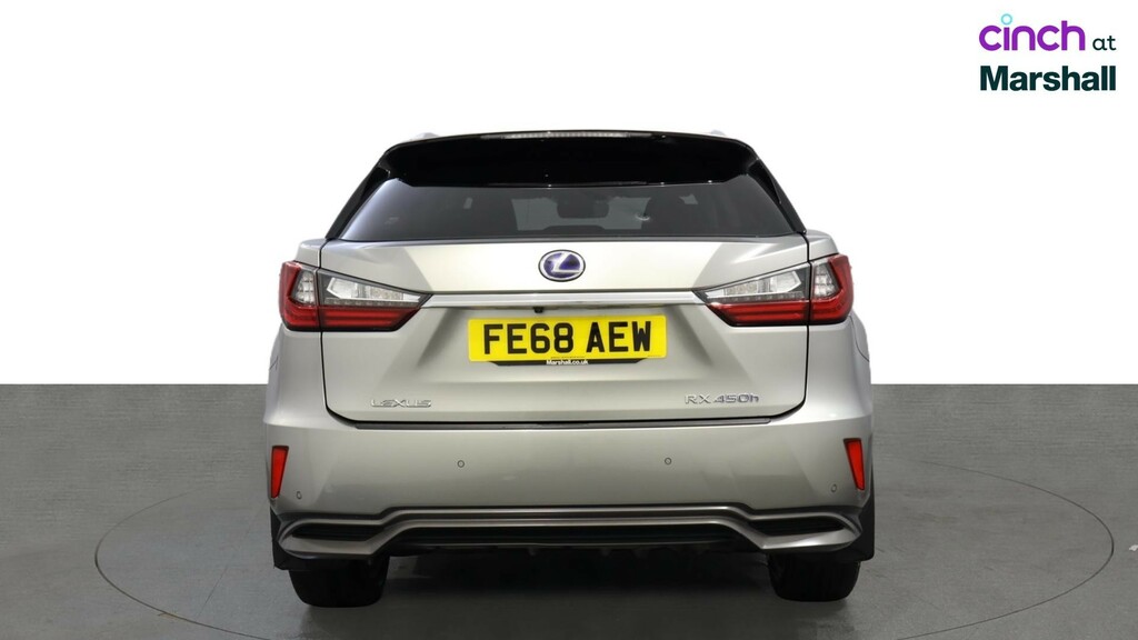 Lexus RX 450H 3.5 F-sport Cvt Red #4