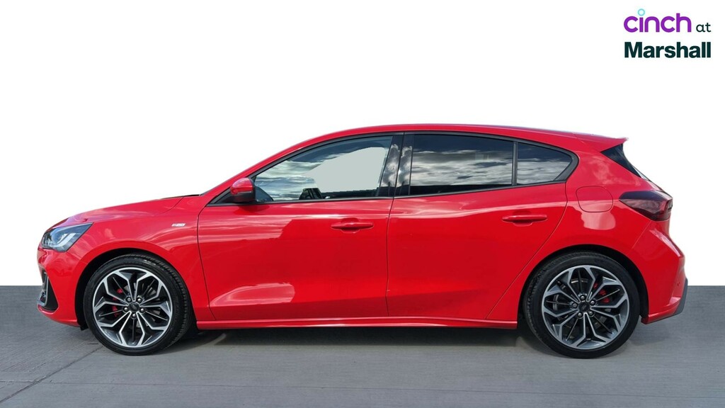 Ford Focus 1.0 Ecoboost St-line 5Dr- Red Stitching, Front R Black #6