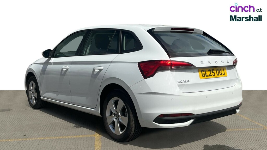 Skoda Scala Se Edition 1.0 Tsi 116 Ps Dsg White #6
