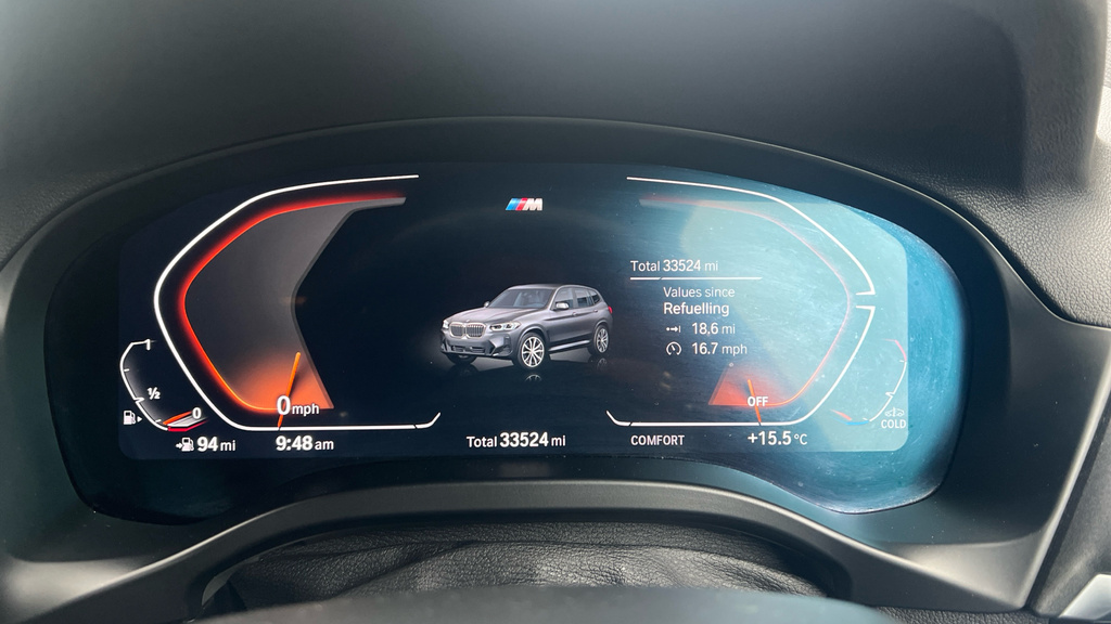 BMW X3 M Xdrive X3 M Competition Step Red #17