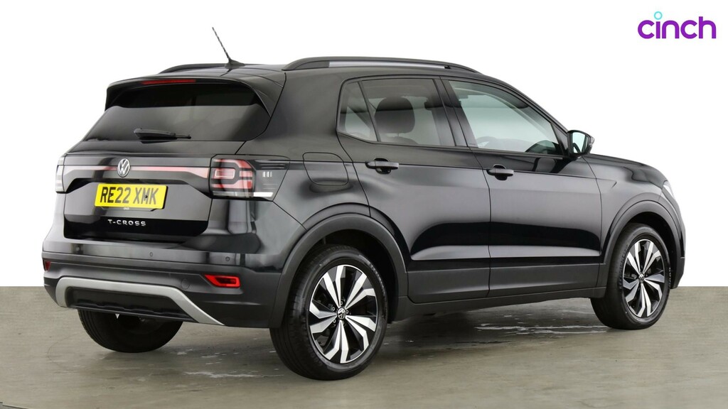 Volkswagen T-Cross 1.0 Tsi Sel Euro 6 Ss Black #3